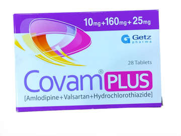 Picture of Covam Plus 10+160+25mg Tab 7x4s